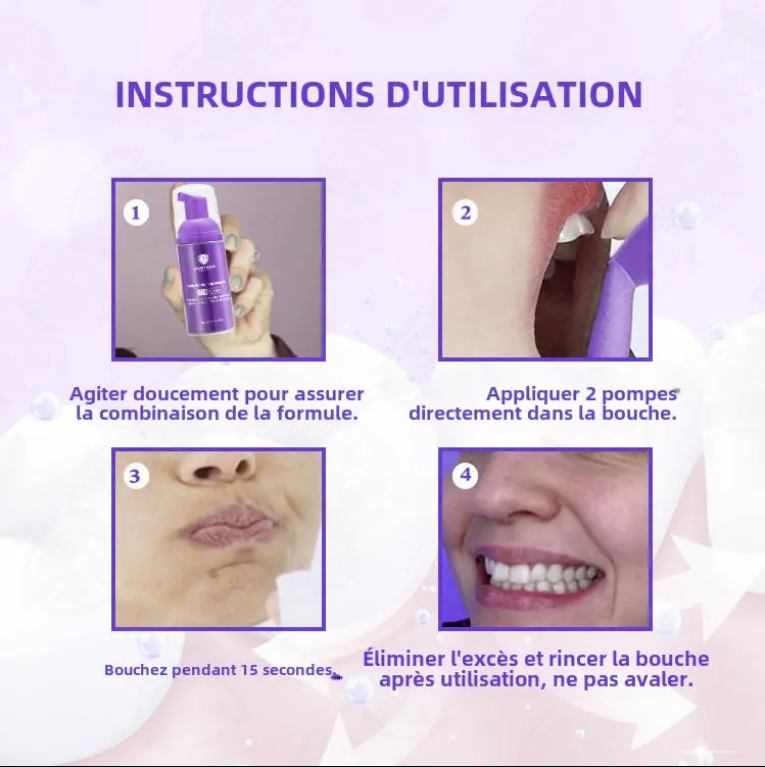 Dentifrice V34 Ultra Blanchissant Happy-Smile™